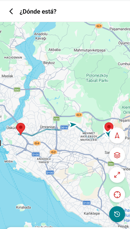 Por dónde se movió durante el día