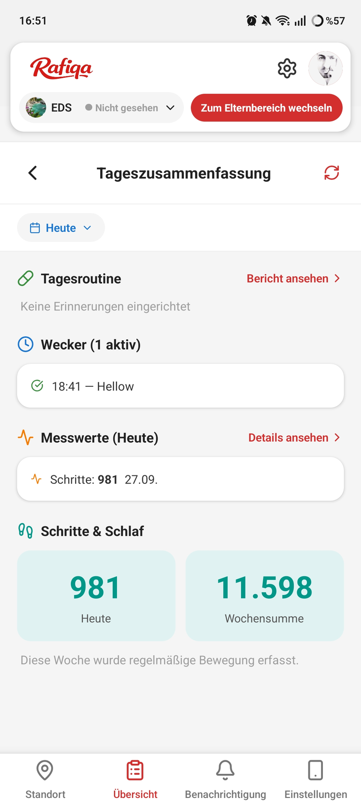 Für sie einrichten